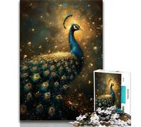 1000 Pieces Jigsaw Puzzle For Adults Teens Peacock,Family Entertainment Toys Is Ideal As A Gift for The Whole Family 38x26cm