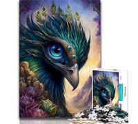 1000 Pieces Jigsaw Puzzle For Adults Teens Peacock Fantasy Fiction Jigsaw,is Ideal As Gifts for The Whole Family Suitable for And 14 (size 38x26cm)