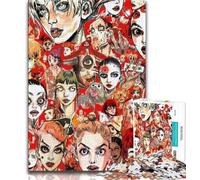1000 Pieces Jigsaw Puzzle For Adults Teens Psychedelic Art,Toys Educational Games Stress Relieving Great Gifts And Toys (38x26cm)