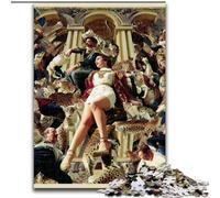 1000 Pieces Jigsaw Puzzle For Adults Teens Psychedelic Art, Train Your Brain And Hands Unique Birthday And Gifts for Age 14+ (Size 26x38cm)