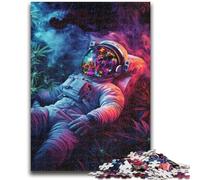 1000 Pieces Jigsaw Puzzle For Adults Teens Psychedelic Astronaut Puzzles for Teenagers,Educational Games Home Decoration Unique Home Decor And Gifts (50x75cm)