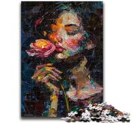 1000 Pieces Jigsaw Puzzle For Adults Teens Psychedelic Face for Age 14+ Challenging To Complete But Fun And Humorous Great Gifts And Toys 50x75cm