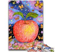 1000 Pieces Jigsaw Puzzle For Adults Teens Red Apple for And from 14 Years And over Hands-on Game Christmas Game Gifts 50x75cm