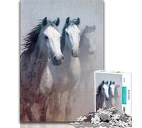 1000 Pieces Jigsaw Puzzle For Adults Teens Running Horse 1000 Pieces for Teenagers,Brain Teaser - Birthday Gift for Men (size 75x50cm)