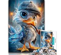 1000 Pieces Jigsaw Puzzle for Adults& Teens Sherlock Holmes Seagull,Educational Games Home Decoration Is Ideal As A Gift for The Whole Family (75x50cm)