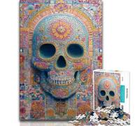 1000 Pieces Jigsaw Puzzle For Adults Teens Skeleton Art,Help The Brain Exercise Addictive Toys to Cultivate Patience Perfect Decoration (75x50cm)
