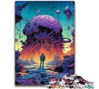 1000 Pieces Jigsaw Puzzle for Adults& Teens Space Adventurer Stress Reliever Difficult Challenge Deal As Gifts for The Whole Family 50x75cm