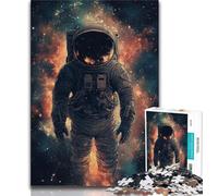 1000 Pieces Jigsaw Puzzle for Adults& Teens Space Astronaut,Challenging To Complete But Fun And Humorous Birthday Present,Gifts,Wall Art 38x26cm