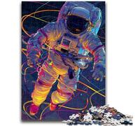 1000 Pieces Jigsaw Puzzle for Adults& Teens Space Astronaut Educational Family Game Deal As Gifts for The Whole Family for And Age 14 Years Up 26x38cm