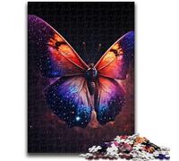 1000 Pieces Jigsaw Puzzle for Adults& Teens Space Butterfly for Educational Game Challenge Toy Unique Home Decor And Gifts 26x38cm