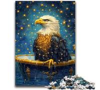 1000 Pieces Jigsaw Puzzle For Adults Teens Star Eagle Puzzles for Teenagers,Decompressing Intellectual Educational Toy Perfect Decoration (50x75cm)
