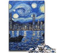 1000 Pieces Jigsaw Puzzle For Adults Teens Starry Sky Color Puzzles for Teenagers,Decompressing Intellectual Educational Toy Perfect Decoration (50x75cm)