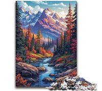 1000 Pieces Jigsaw Puzzle For Adults Teens Strange And Beautiful Mountains Decompressing Intellectual Educational Toy Great Gifts And Toys 50x75cm
