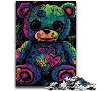 1000 Pieces Jigsaw Puzzle for Adults& Teens Teddy Bear Adult Jigsaw,Educational Toys & Games for Adults And Teenagers (50x75cm)