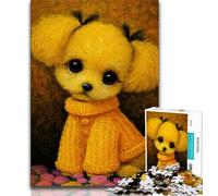 1000 Pieces Jigsaw Puzzle for Adults& Teens Teddy Puppy,Educational Games Home Decoration Is Ideal As A Gift for The Whole Family (75x50cm)