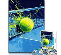1000 Pieces Jigsaw Puzzle For Adults Teens Tennis Sports,Decompressing Intellectual Educational Toy Is Ideal As Gifts for The Whole Family (75x50cm)