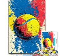 1000 Pieces Jigsaw Puzzle For Adults Teens Tennis Sports,Learning Educational Toys Family Games Unique Birthday And Gifts 38x26cm