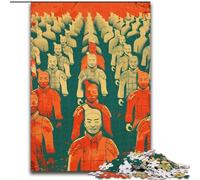 1000 Pieces Jigsaw Puzzle For Adults Teens Terracotta Army, Educational Games Home Decoration Is Ideal As A Gift for The Whole Family 50x75cm