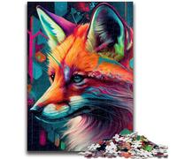 1000 Pieces Jigsaw Puzzle for Adults& Teens The Clever Fox Learning Educational Toy for Is Ideal As A Gift for The Whole Family 26x38cm