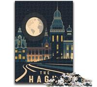 1000 Pieces Jigsaw Puzzle for Adults& Teens The Hague The Netherlands Educational Stress Relief Toy Parent-child Interaction for And Age 14 (size 50x75cm)