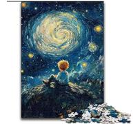 1000 Pieces Jigsaw Puzzle for Adults& Teens The Little Prince of The Night Sky, for Age 14+ Suitable for Couples Fun at Home Activities, Birthday Present,Travel Gifts (Size 50x75cm)