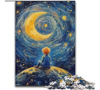 1000 Pieces Jigsaw Puzzle for Adults& Teens The Little Prince of The Night Sky,learning Educational Is Ideal As A Gift for The Whole Family 38x26cm