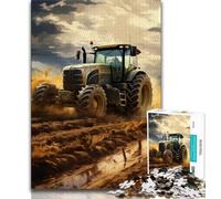 1000 Pieces Jigsaw Puzzle for Adults& Teens Tractor Implements,Educational Games Home Decoration for Is Ideal As A Gift for The Whole Family (75x50cm)