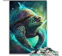 1000 Pieces Jigsaw Puzzle For Adults Teens Turtle Supernaturalism, Suitable for Ages 14 And Up Home Decor Deal As Gifts for The Whole Family (Size 26x38cm)
