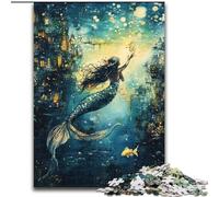 1000 Pieces Jigsaw Puzzle for Adults& Teens Undersea Fish, for Age 14 Years And over Home Decor As A Gift for The Whole Family And Friends (Size 26x38cm)