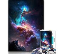1000 Pieces Jigsaw Puzzle For Adults Teens Universe Beautiful Space Stars 1000 Piece Puzzle,Game Toys Every Piece Is Unique - Challenging Family Fun Game (size 75x50cm)