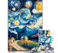 1000 Pieces Jigsaw Puzzle for Adults& Teens V,Educational Games Home Decoration Is Ideal As A Gift for The Whole Family (38x26cm)