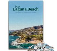 1000 Pieces Jigsaw Puzzle For Adults Teens Visit Laguna Beach Educational Game Challenge Toy Wall Decoration Unique Birthday And Xmas Gifts (size 50x75cm)