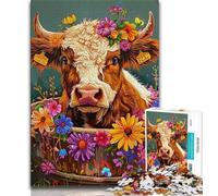 1000 Pieces Jigsaw Puzzle For Adults Teens Yak,Educational Family Game Wall Decoration Unique Birthday And Xmas Gifts 38x26cm