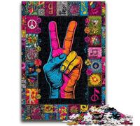1000 Pieces Jigsaw Puzzle For Adults Teens Yeah Gesture Challenging Game Toys for Is Ideal As A Gift for The Whole Family 50x75cm