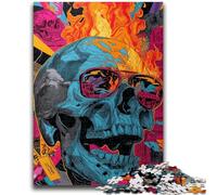 1000 Pieces Jigsaw Puzzle for Adults& Teens Zombie Skeleton Educational Game Challenge Toy Wall Decoration Unique Birthday And Xmas Gifts 50x75cm