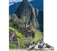 1000 Pieces Jigsaw Puzzle for Teenagers Machu Picchu Peru Jigsaw Puzzles Aldults Puzzle Wooden Jigsaws Decompression Game Toy Puzzles 1000pcs (75x50cm)