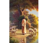 1000 Pieces Jigsaw Puzzle Jesus Lake Christian Challenge Educational Game For Adults Animal Planet Wooden Nature Kid Gift Unzip Toy Difficult