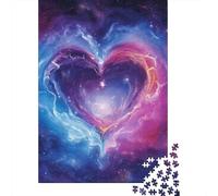 1000 Pieces Jigsaw Puzzle of Adult Nebula Wooden Puzzle Educational Intellectual Jigsaws Fun Family Game 1000pcs (75x50cm)