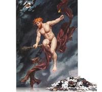 1000 Pieces Jigsaw Puzzle The Witches Sabbath Square Puzzle for for Adults Children, Wooden Puzzle Game 1000pcs (75x50cm)