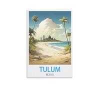 1000 pieces jigsaw puzzle,Tulum Mexico,Jigsaw Puzzles for Adults and Kids 1000 Piece Educational Games Colorful Puzzles for Home Decoration 70x50cm