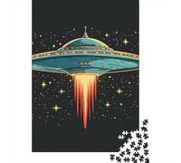1000 Pieces Jigsaw Puzzle UFO Jigsaw Puzzles for Adults Paper Board Puzzles Challenging Game 1000pcs (38x26cm)