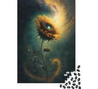 1000 Pieces Jigsaw Puzzle Universe Sunflower6 Jigsaw Puzzles for Adults Woodenboard Puzzles Challenging Game 1000pcs (75x50cm)