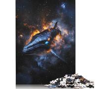 1000 Pieces Jigsaw Puzzle Whale Animal Beautiful Fantasy Square Puzzle for for Adults Children, Paper Puzzle Game 38x26cm/1000pcs