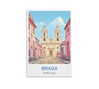 1000 Pieces Jigsaw Puzzles，Braga Portugal Puzzle 1000 parts paper puzzle adult children learning toys family decompression game 38x26cm