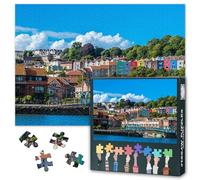 1000 Pieces Jigsaw Puzzles - Bristol Cityscape England United Kingdom, 50x70cm Challenging Puzzles for Adults,Natural Colours Puzzle Home Decor & Family Board Games