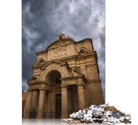 1000 Pieces Jigsaw Puzzles Church of St Catherine Puzzle for Adults Wooden Puzzles Interesting Stress Reduction Jigsaw Puzzles for Family & Friends Gifts 1000pcs (75x50cm)