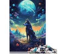 1000 Pieces Jigsaw Puzzles Cosmos Howl Sanctuary Creative Square Jigsaw Puzzles for Adults And Wooden Puzzles Challenging Game 1000pcs (75x50cm)