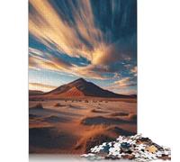 1000 Pieces Jigsaw Puzzles Desert Twilight Rush Creative Square Jigsaw Puzzles for Adults And Wooden Puzzles Challenging Game 1000pcs (75x50cm)
