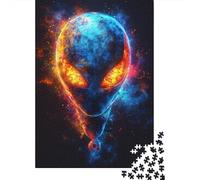 1000 Pieces Jigsaw Puzzles Extraterrestrial Life Jigsaw Puzzles for Adults Woodenboard Puzzles Educational Game for Adult 1000pcs (75x50cm)
