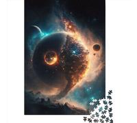 1000 Pieces Jigsaw Puzzles for Adult Colors_of_Space Puzzle Creative Rectangular Paper Jigsaw for Friends Family 1000pcs (38x26cm)